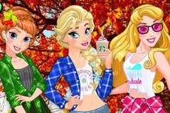 Отдых Принцесс 2 - Princess Fall Flannels